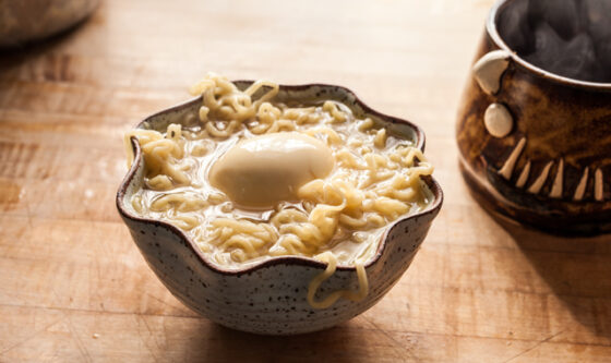 Soft-Boiled Egg and Smoked Ramen Soup