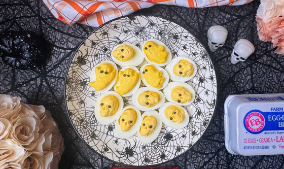 Halloween Deviled Eggs