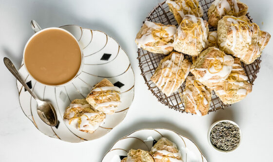 Lavender Lemon Scones