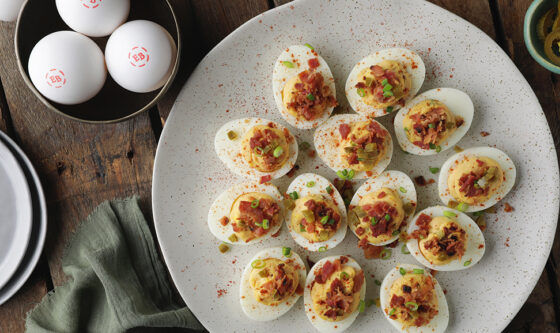 Twice Spiced Deviled Eggs