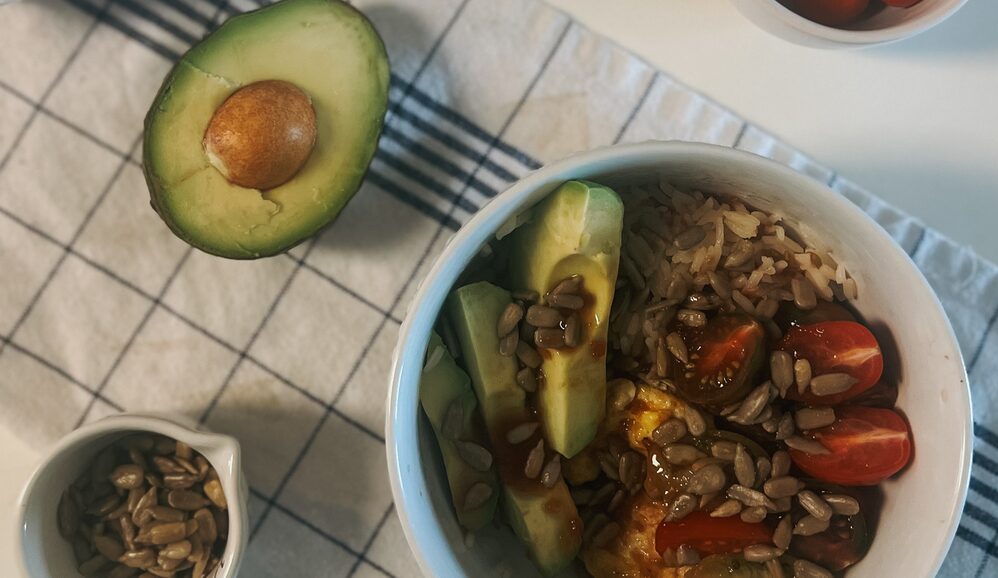 Photo of Avocado & Scrambled Egg Power Bowl with Jasmine Rice