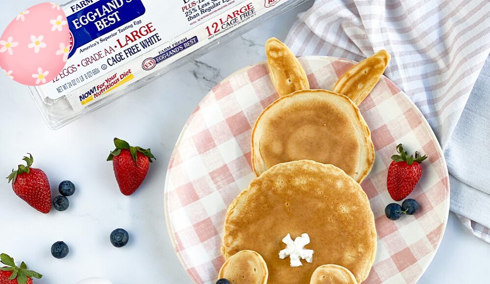 Photo of Easter Bunny Pancakes