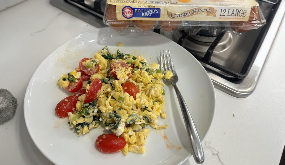 Photo of Greek Scrambled Eggs