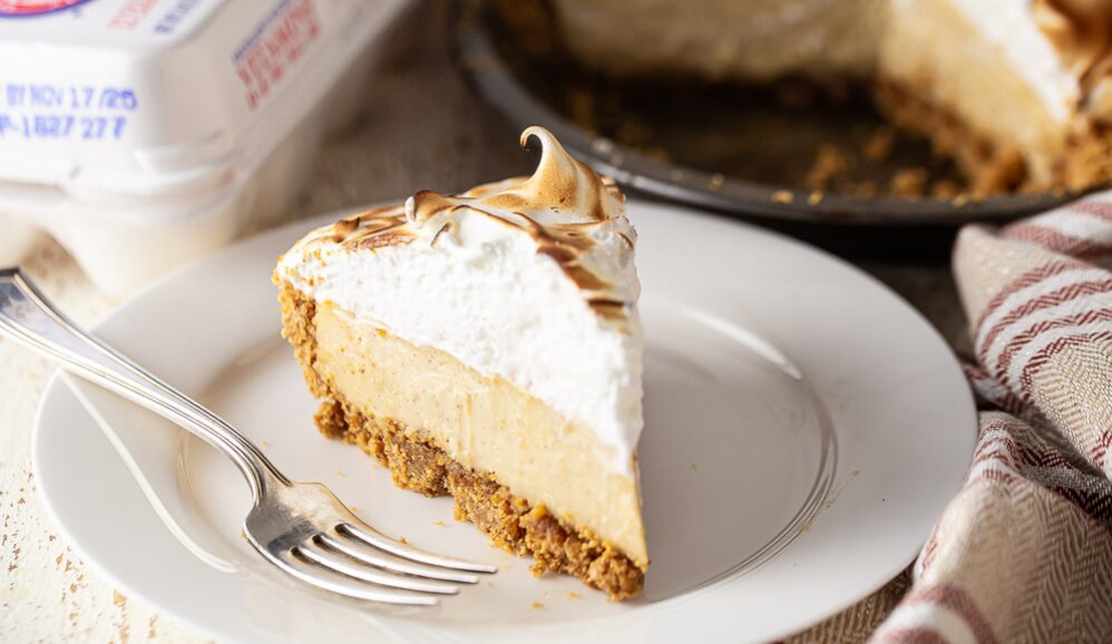 Photo of Eggnog Pie