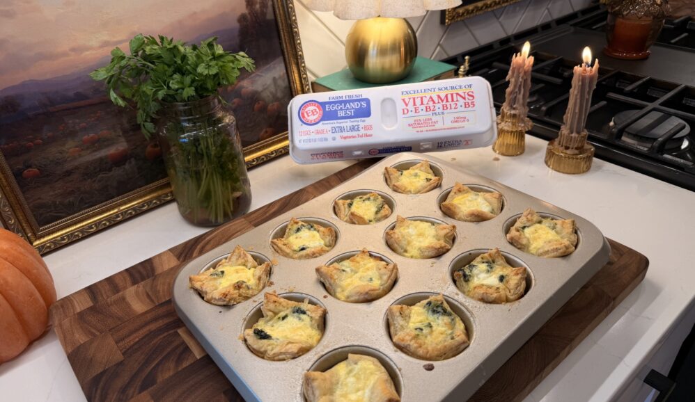 Photo of Spinach Artichoke Quiche Bites in Puff Pastry