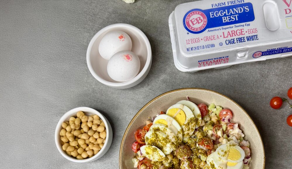 Photo of Mediterranean Egg Chopped Salad