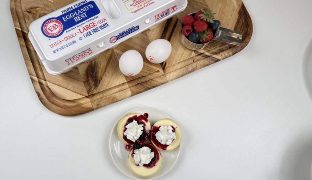 Photo of High Protein Mini Cheesecakes