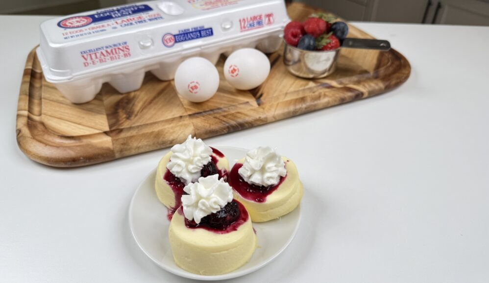 Photo of High Protein Mini Cheesecakes
