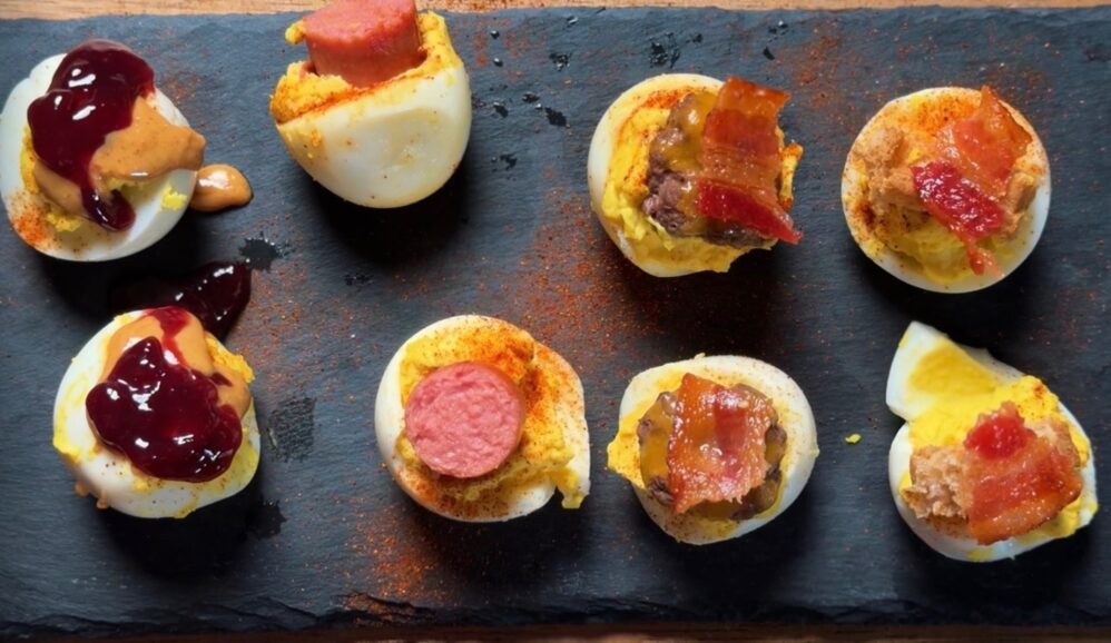 Photo of Holiday Deviled Egg Flight (Four Flavors)