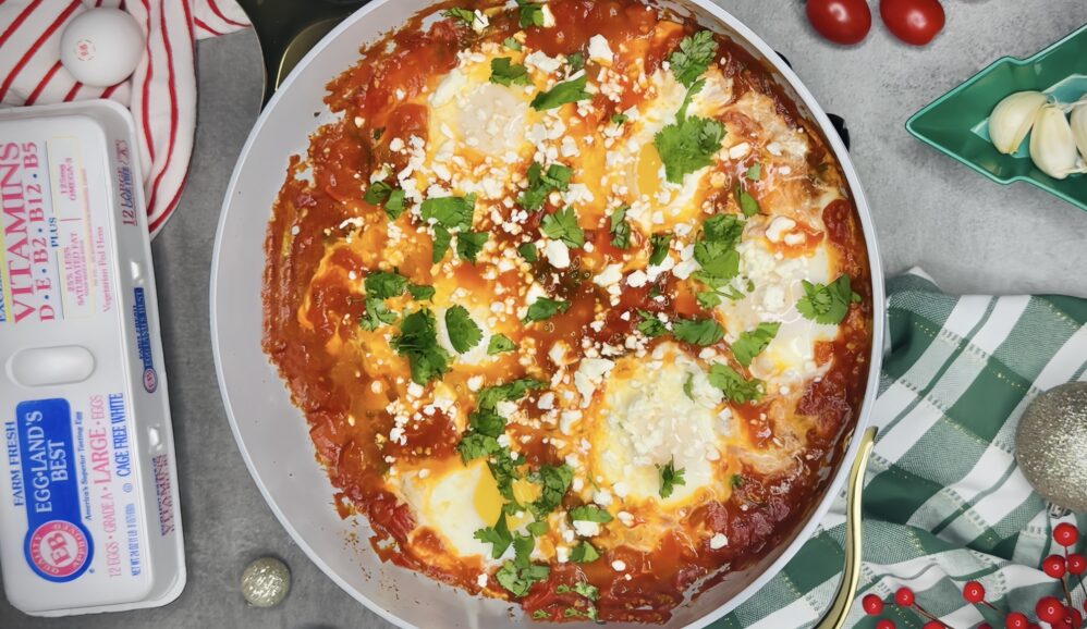 Photo of Holiday Shakshuka with Roasted Red Peppers