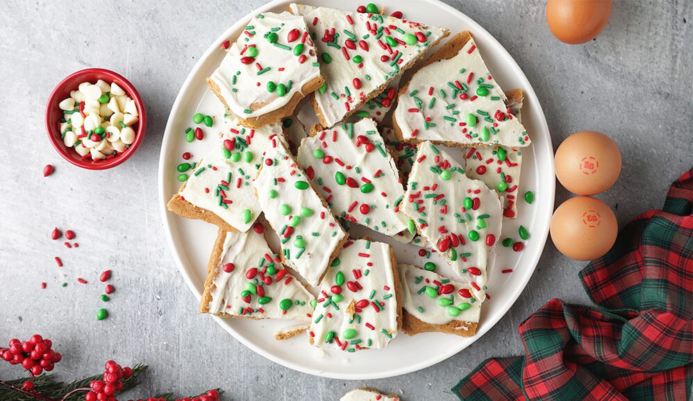 Photo of Sugar Cookie Protein Bark