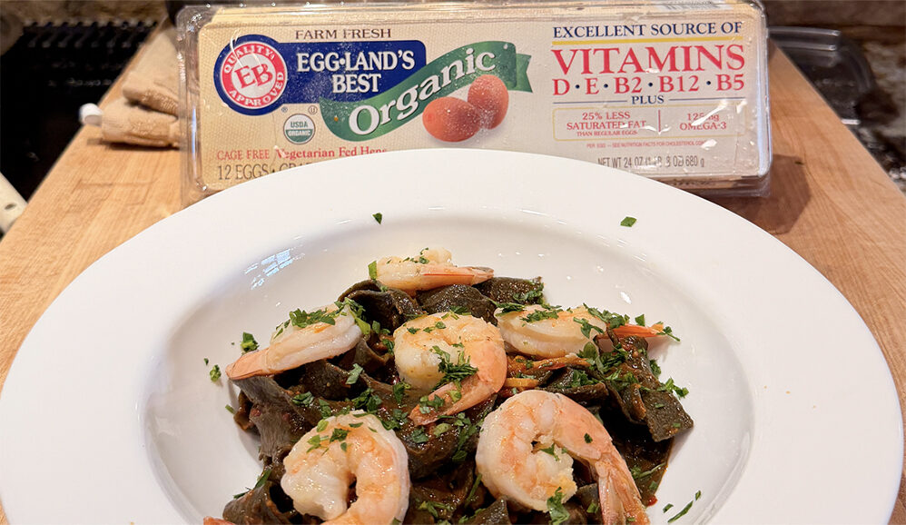 Photo of Homemade Squid Ink Pasta