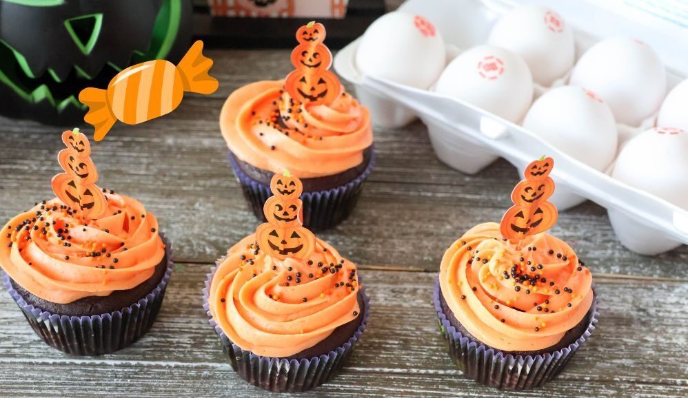 Photo of Jack o Lantern Cupcakes