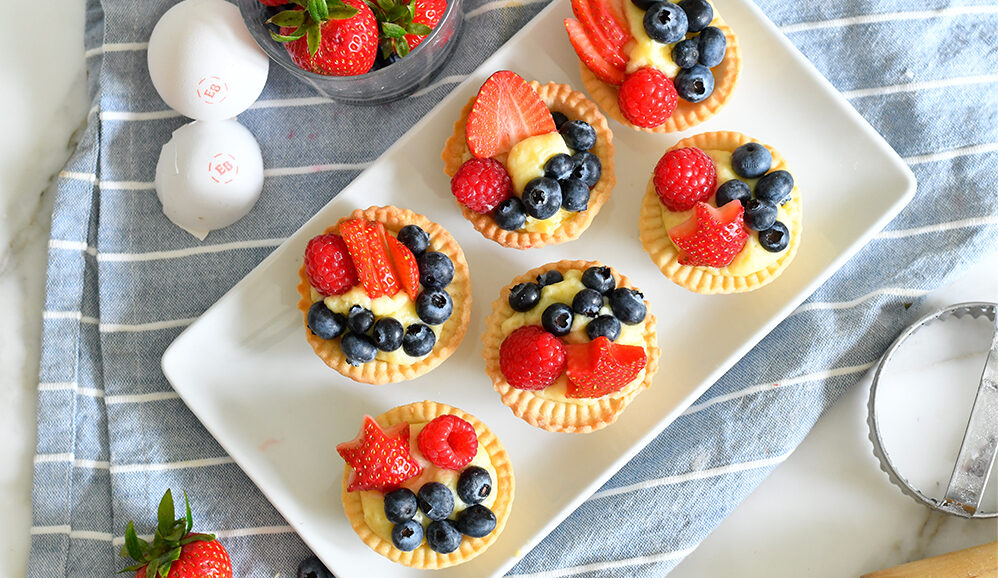 Photo of Summer Berry Cream Tartlets