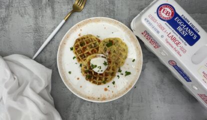 Savory Egg Waffles