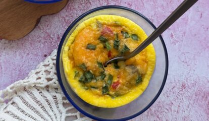 High Protein Baked Egg Bowls