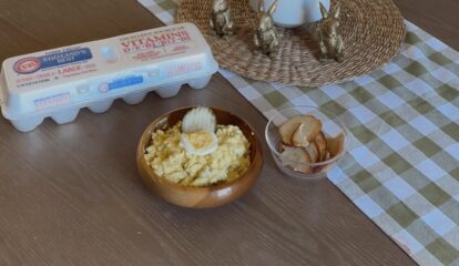 Refreshing Egg Salad with Dill Pickles