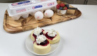 High Protein Mini Cheesecakes