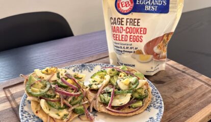 Aguachile Egg Tostadas