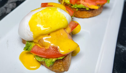 Avocado Toast Eggs Benedict