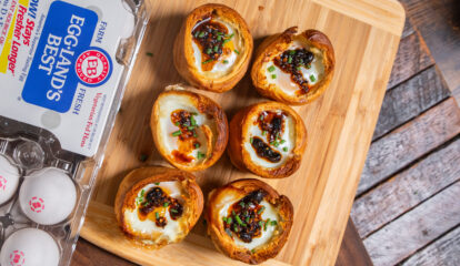 Spicy Croissant Egg Cups