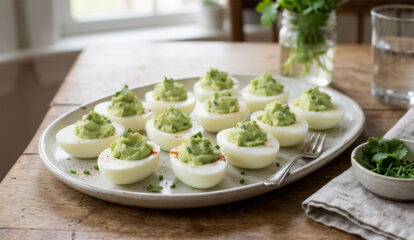 Avocado Deviled Eggs