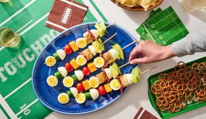 Cobb Salad Skewers