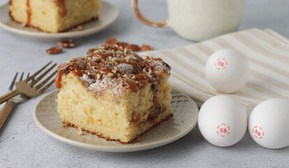 Coffee Cake with Dulce de Leche