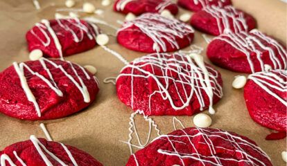 Easiest Red Velvet Cookies