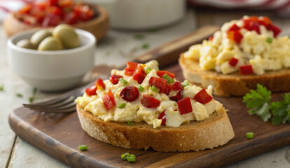 Egg Salad Crostini
