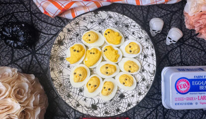 Halloween Deviled Eggs