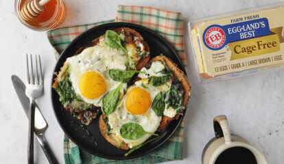 Hot Honey Egg Toast