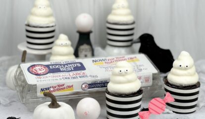 Spooky Red Velvet Cupcakes