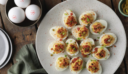 Twice Spiced Deviled Eggs