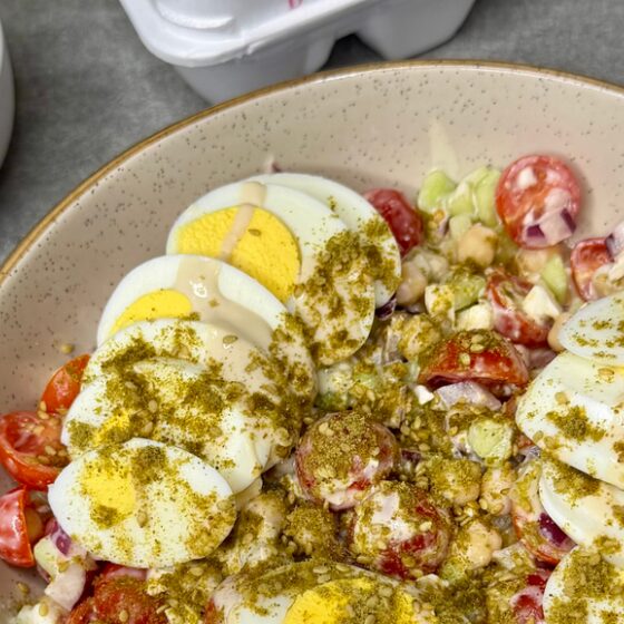 Photo of Mediterranean Egg Chopped Salad