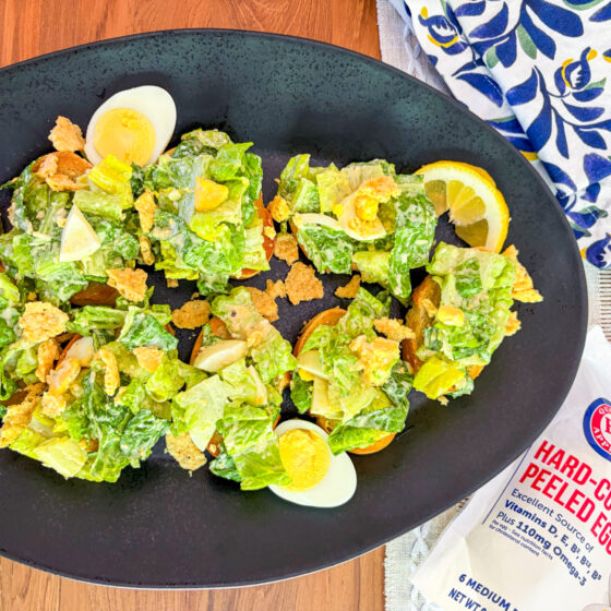 Photo of Creamy Caesar Salad Crostini Recipe
