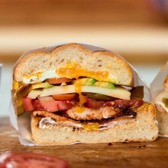 Photo of Adobo Pork Crazy Torta, Torta Loca de Adobada de Puerc