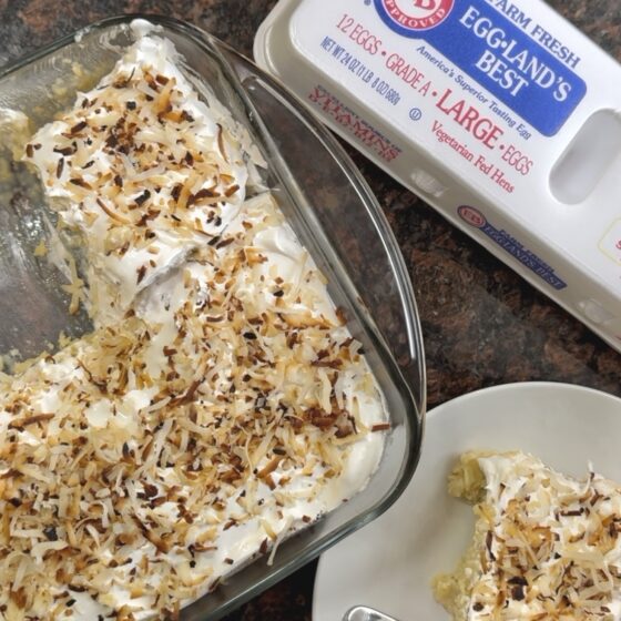 Photo of Piña Colada Poke Cake