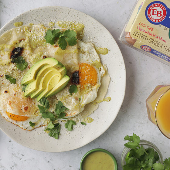Photo of Corn Tortilla Egg Nests